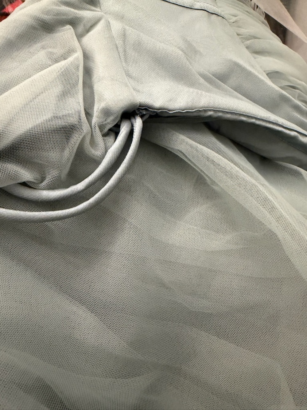 NEW Sage Chiffon Midi Dress with Bustier Style Bodice - Picture 5 of 5